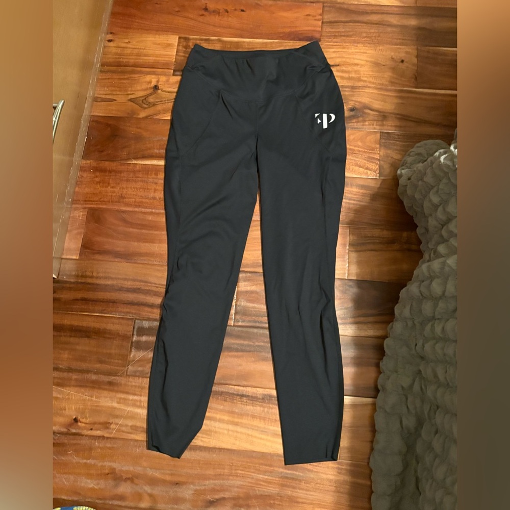 REN ATH Black High-Rise Leggings Size L (0461)